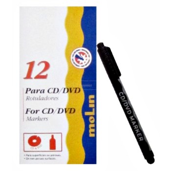 MARQ CD-DVD NOIR MOLIN ...PAQ(12)=